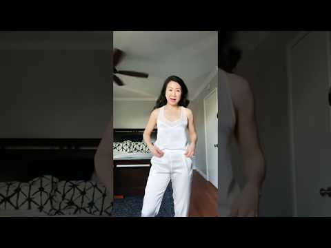 Light Champagne Tank and Pant video share