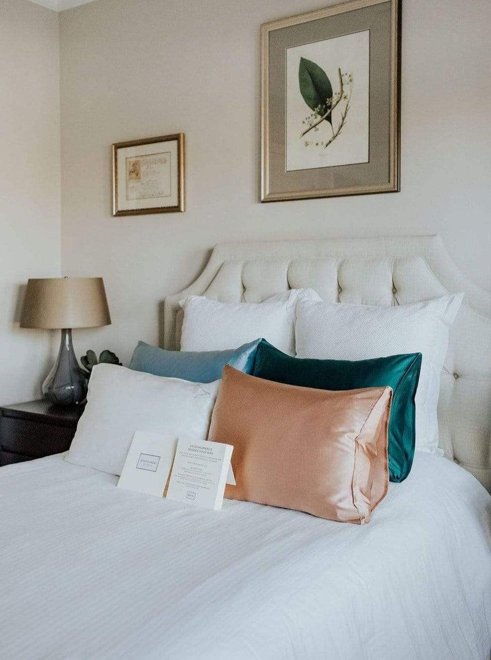 Sunset Rose#100% Mulberry Silk Pillow Cases - 19 momme | Mulberry Silk Silk Pillowcase Silk Pillow Case lunya morgan lane