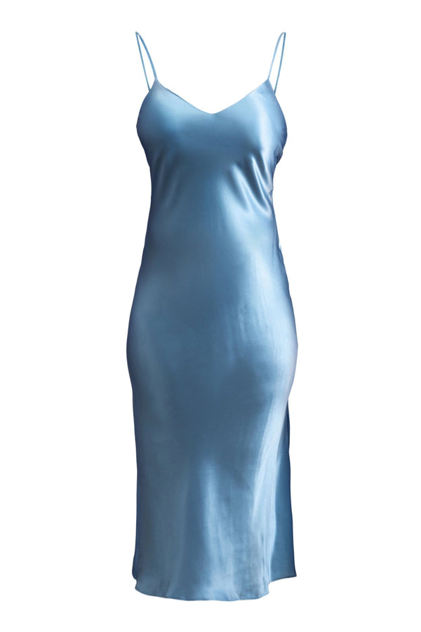 Deep Emerald Green#Slip Dress The Sunday Silk Slip Dress (Adjustable Straps and Built In Bra) lunya morgan lane
