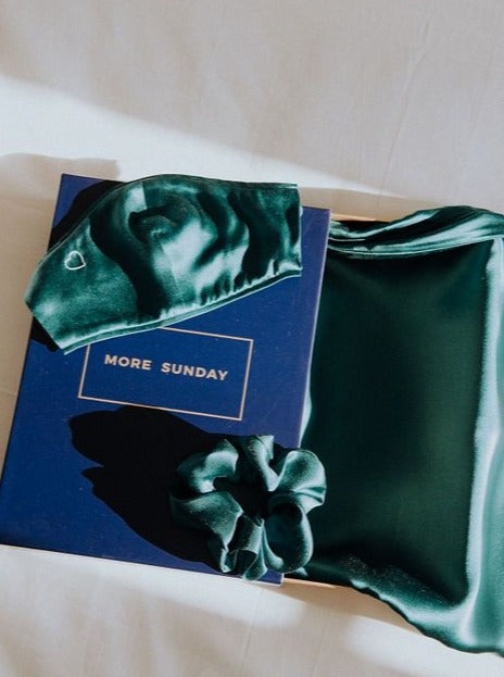 Silk Scrunchie Hair Accessory Look Polished Anytime | More Sunday Scrunchie Mulberry Silk Scrunchie lunya morgan lane