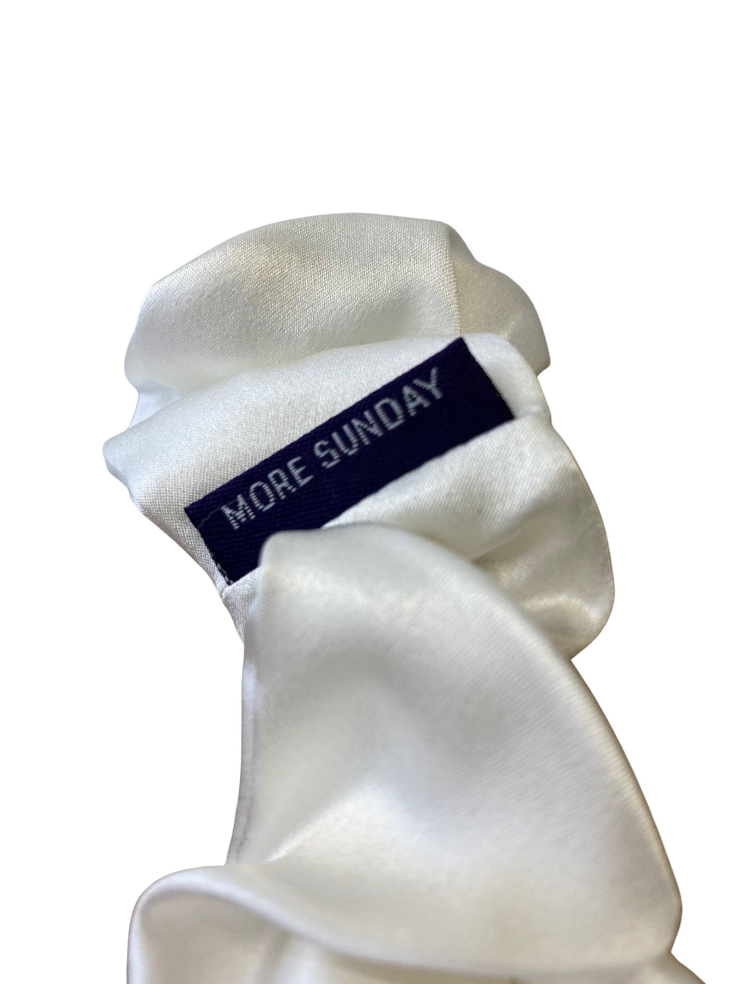 Silk Scrunchie Hair Accessory Look Polished Anytime | More Sunday Bridal Proposal Silk Scrunchie Sets lunya morgan lane