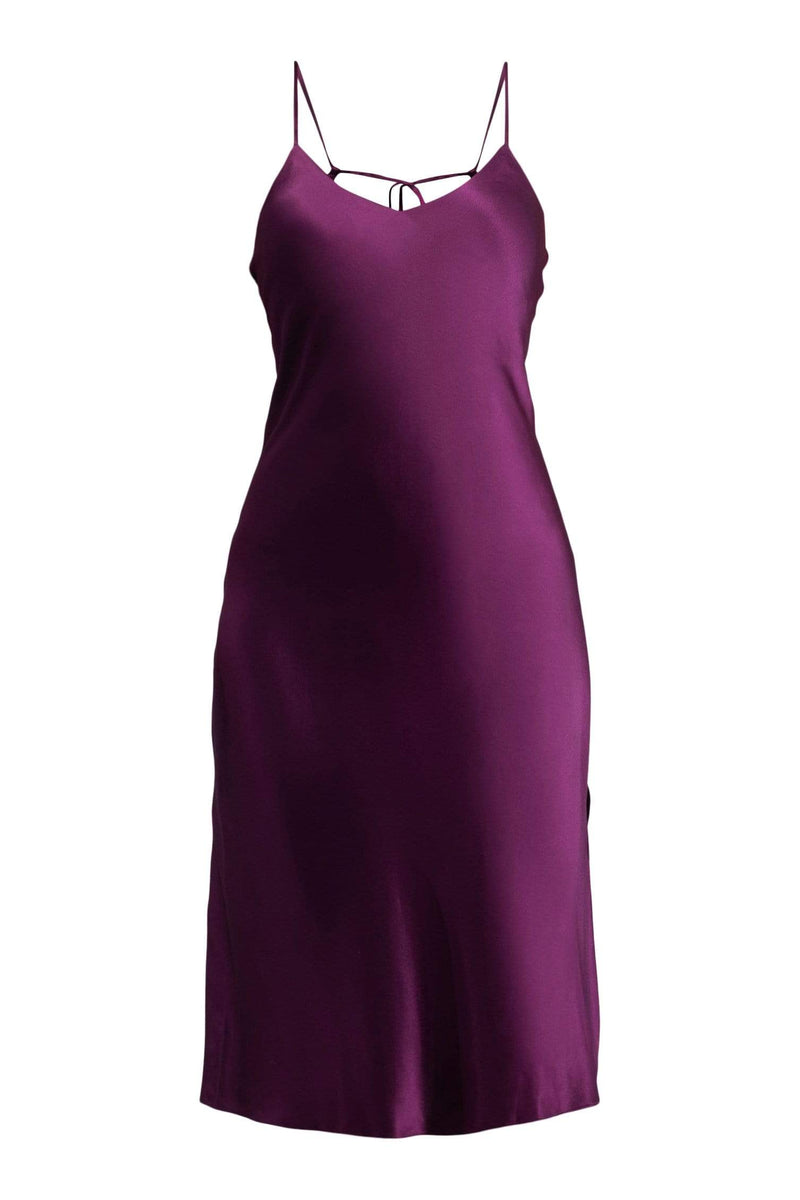 The Sunday Silk Slip Dress 100% Mulberry Silk - Built In Bra Cups – MORE  SUNDAY
